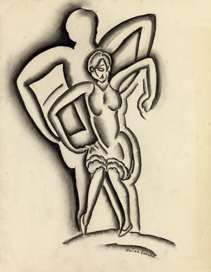 RALPH A. CHESSÉ (1900 - 1991) Untitled (Flapper).